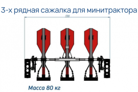 Сажалка для минитрактора - галлерея